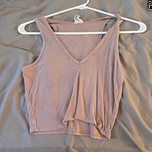 pink tank top